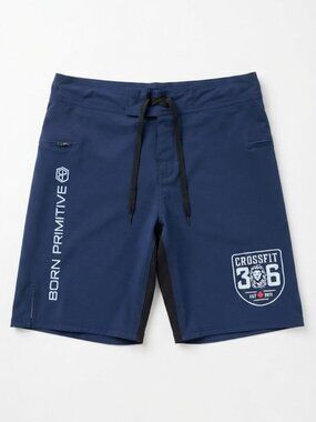 Born Primitive Navy CrossFit 306 Training Shorts